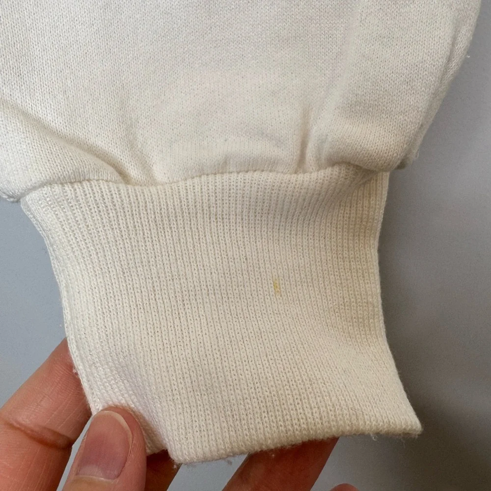 Vintage Ken Done Sweatshirt Mens One Size white Super Grandpa - Picture 6 of 7